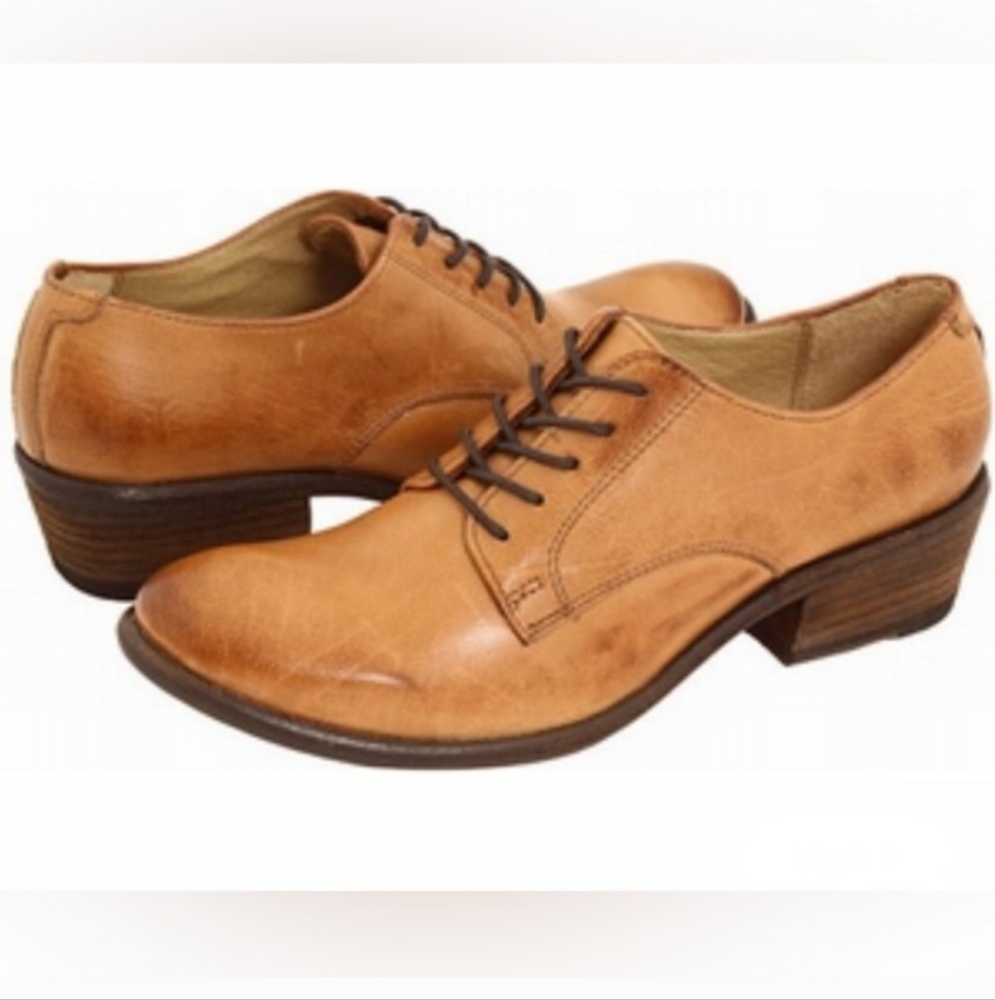 Frye Tan Leather Women's Loafers